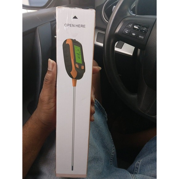 4 in 1 Soil Tester S-1 PH Moisture Temperature Environmental Illumination New - Picture 2 of 2